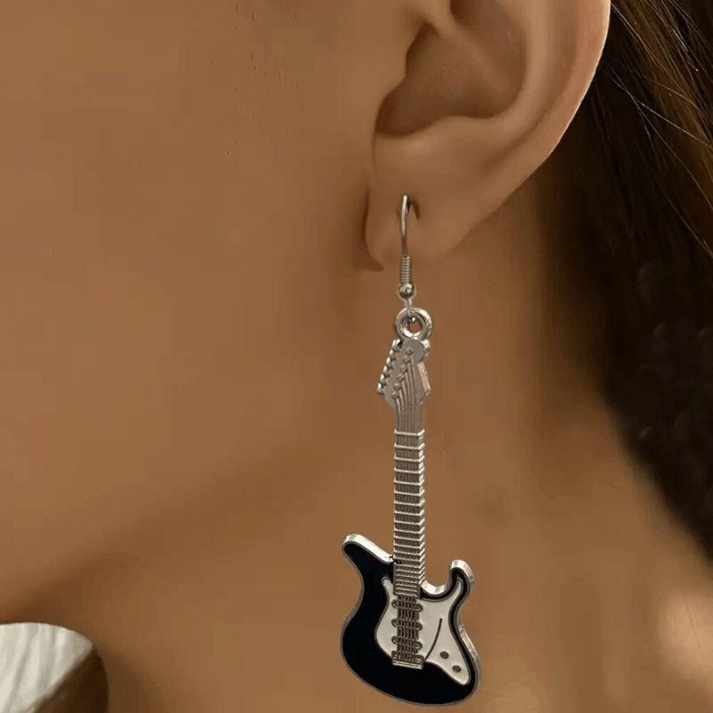 Electrical Guitar Dangle Earrings